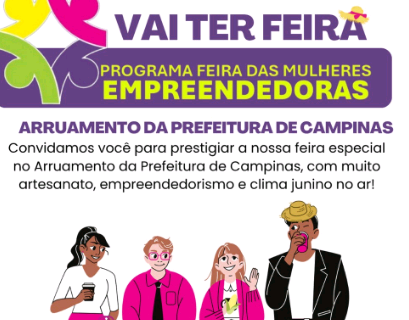 Paço Municipal de Campinas terá nesta segunda a Feira das Mulheres Empreendedoras