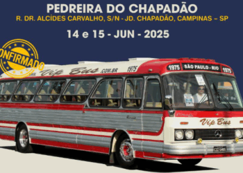 BusBrasil Fest mostra evolução dos ônibus em exposição na Pedreira do Chapadão