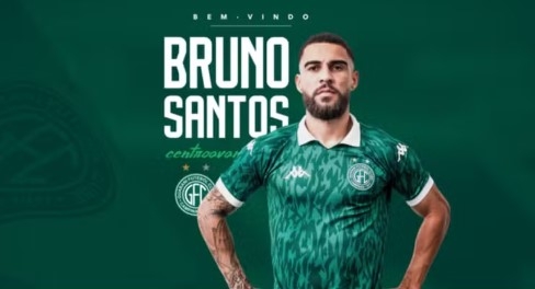 Guarani confirma a contratação do atacante Bruno Santos