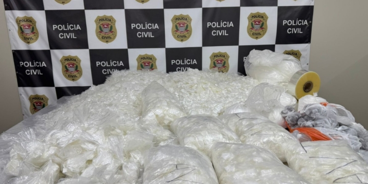 Polícia apreende mais de 70 kg de drogas em imóvel no Jardim Aurélia