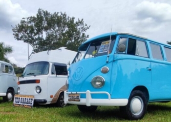 Encontro de carros antigos é atração no Parque Ecológico no final de semana