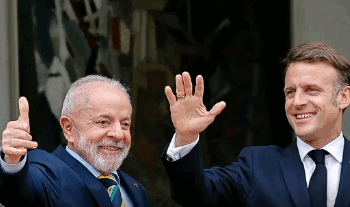 Ucrânia e Rússia não podem ser tratados em pé de igualdade, diz Macron