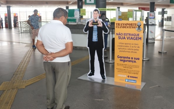 Emdec reforça combate ao transporte clandestino em Viracopos e na Rodoviária