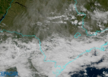 INMET alerta para risco de até 50mm de chuva e ventos intensos na RMC
