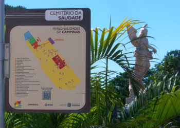 Visita monitorada no Cemitério da Saudade será neste sábado; inscrições estão abertas