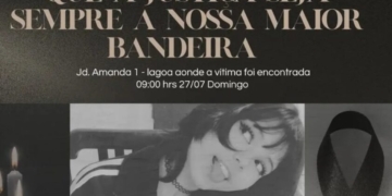 Manifestação por justiça para Nicolly cobra punições mais duras aos suspeitos