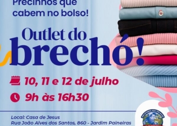 Casa de Jesus realiza a partir de quinta-feira a terceira edição do Outlet do Brechó