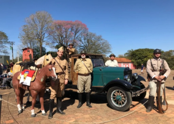 Jaguariúna recebe nesta quarta trem histórico e exposição militar na celebração ao 9 de julho