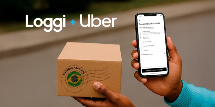 Loggi e Uber anunciam serviço integrado para entregas nacionais