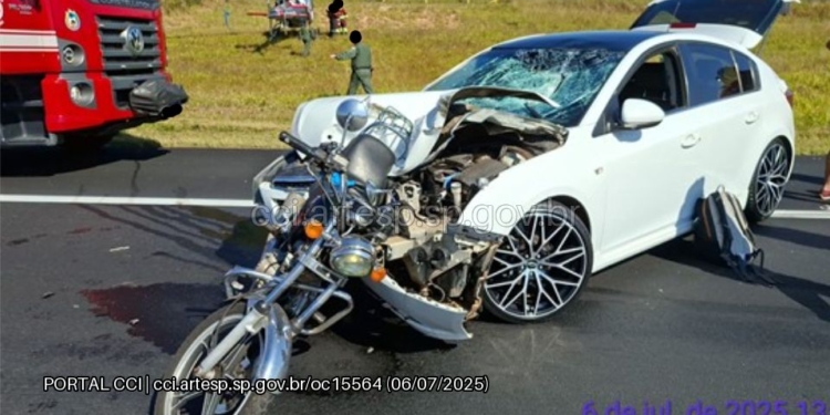 Motorista com sinais de embriaguez causa morte de motociclista na Bandeirantes