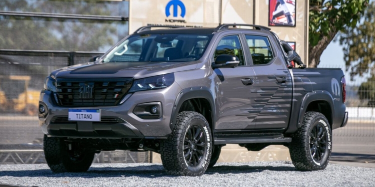 Fiat Titano 2026 chega com catálogo robusto de acessórios Mopar