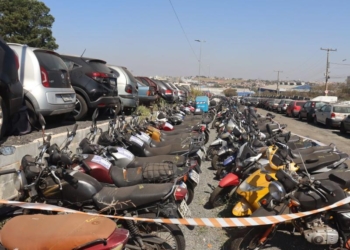 Pátio de Campinas terá 591 veículos para arremate no primeiro leilão on-line de 2025