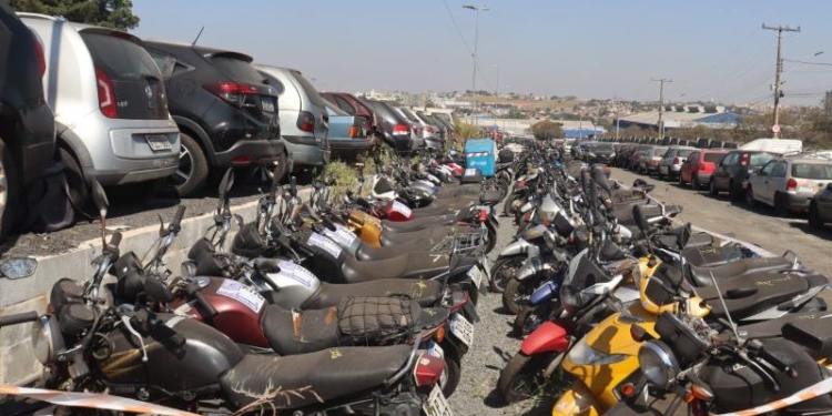 Pátio de Campinas terá 591 veículos para arremate no primeiro leilão on-line de 2025