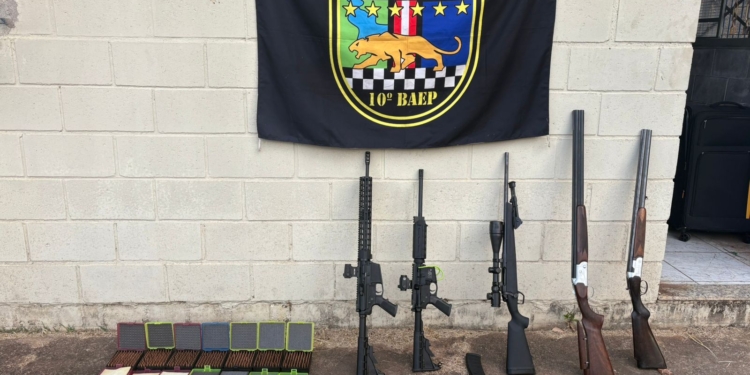 Operação da PM e do Gaeco encontra arsenal escondido em ‘bunker’ em Americana