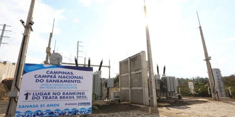 Sanasa e Prefeitura entregam subestação de energia na captação do Rio Atibaia