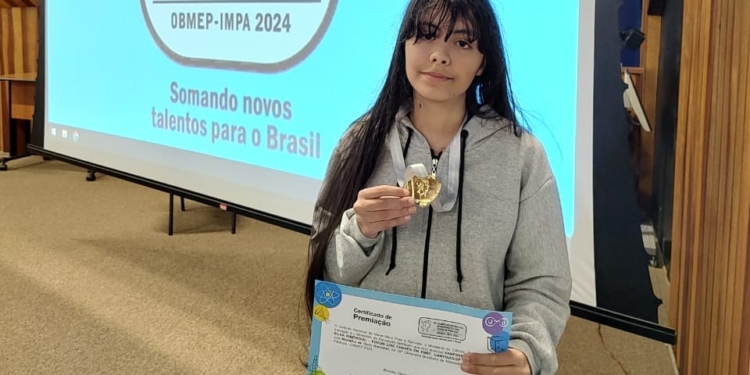 Estudante da Rede Municipal de Campinas ganha ouro na Olimpíada Brasileira de Matemática
