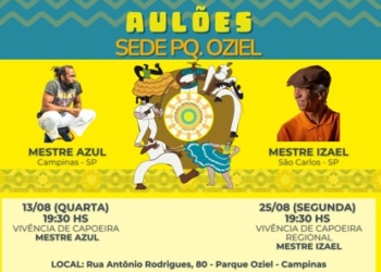 2° Festival Agosto Pra Vadiar oferece aulas de capoeira nesta quarta-feira em Campinas