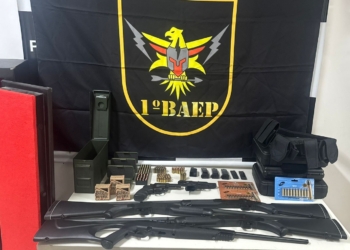 PM apreende armas de ex-agente penitenciário em condomínio de alto padrão em Valinhos