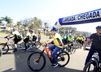 Pedal Solidário em Campinas reúne 200 ciclistas e arrecada 1 tonelada de alimentos