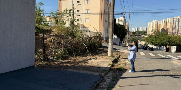 Fiscalização de terrenos e calçadas é feita em cerca de 200 bairros nesta semana