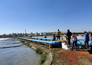 Obras para eliminação de odores da ETE Hortolândia atingem 60% de conclusão