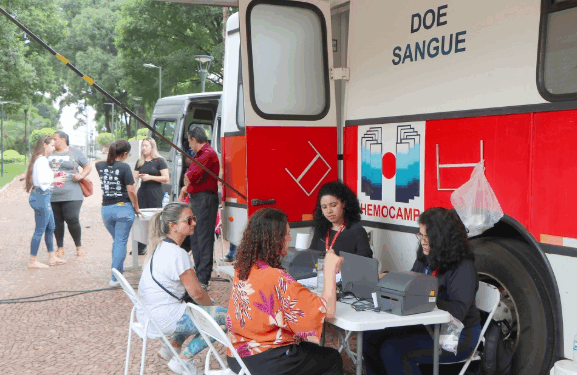 Carreta do Hemocentro faz ação no Paço Municipal de Campinas nesta quinta-feira