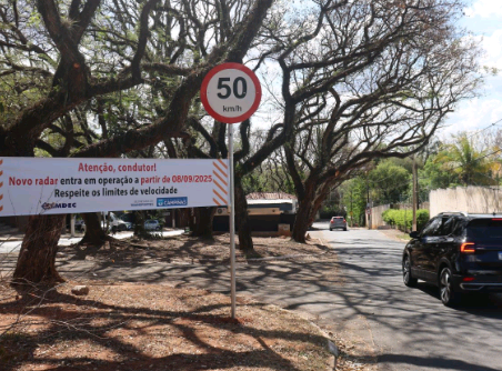 Rua no bairro das Palmeiras terá radar eletrônico a partir de segunda-feira