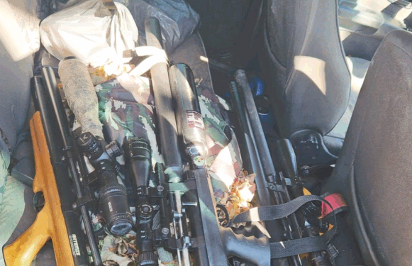 Polícia Ambiental de Sumaré apreende armas e aves abatidas na área rural