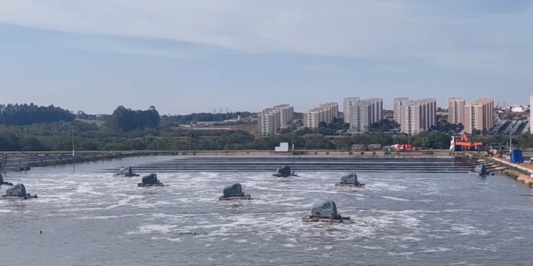 Obras de limpeza e retirada de lodo da ETE Hortolândia são concluídas