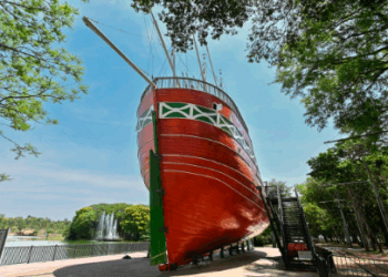 Caravela da Lagoa do Taquaral ficará fechada para visitação por 40 dias para manutenção