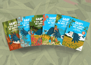 Coleção de livros é lançada em Campinas e inspira crianças a cuidar dos biomas brasileiros