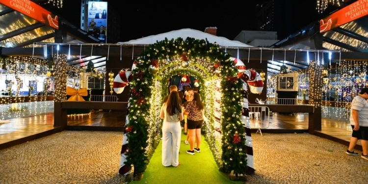 Papai Noel abre Natal Caminhos dos Sonhos 2025 em Campinas no próximo dia 28