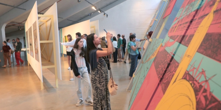 Exposição de Fábio Penteado tem visitas guiadas para grupos em Campinas