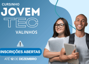Cursinho gratuito JovemTec em Valinhos está com inscrições abertas