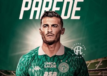 Guarani anuncia a contratação do atacante Guilherme Parede