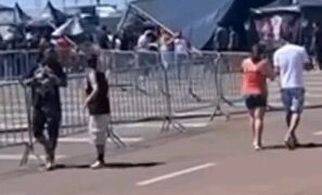 Tendas de evento desabam no Shopping D. Pedro e ferem três