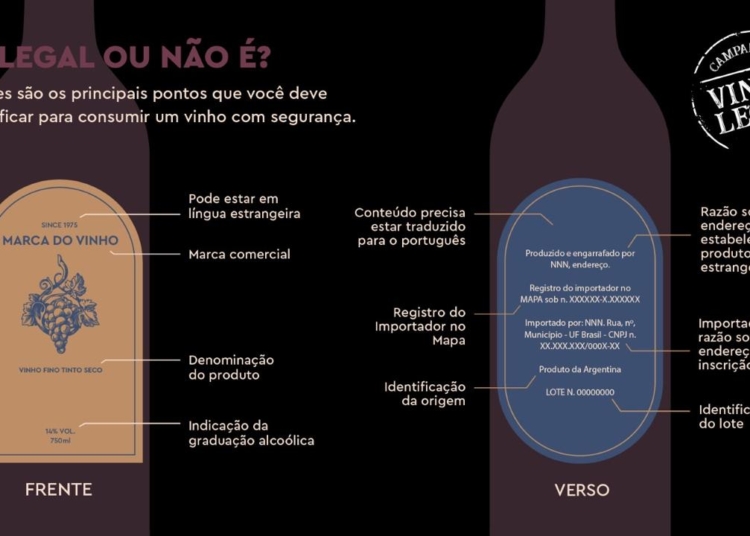 Campanha Vinho Legal orienta consumidores sobre vinhos de procedência garantida
