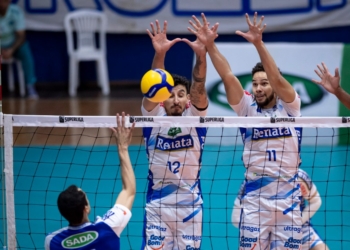 Vôlei Renata vence o Cruzeiro de virada por 3 sets a 2 em Minas