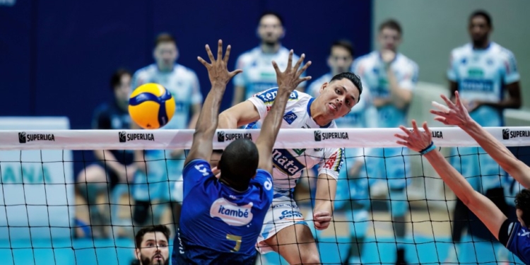Com atuação sólida, Vôlei Renata derrota o Minas por 3 a 0 fora de casa