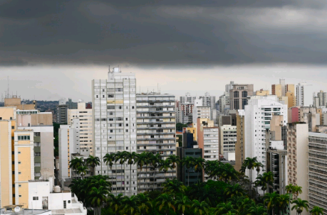 Região de Campinas está em área de risco para tempestade
