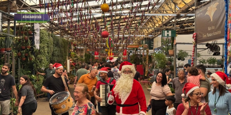 Comemorações de Natal trazem aumento de público na CEASA Campinas