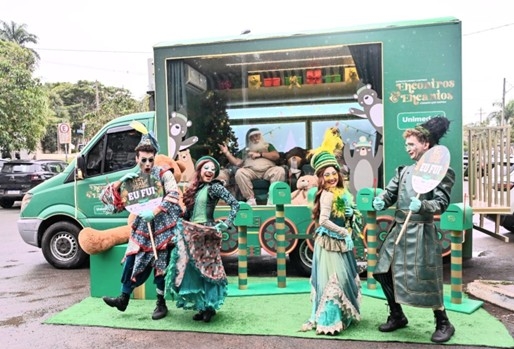 Caminhão de Natal participa da parada no Centro de Campinas neste sábado