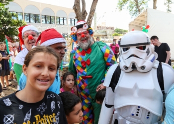 Natal solidário leva alegria às crianças atendidas pelo Hospital Sobrapar Crânio e Face
