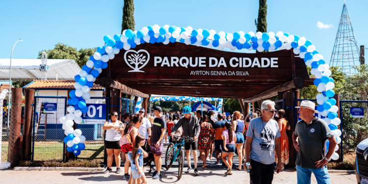 Inauguração do novo Parque da Cidade reúne mais de 15 mil visitantes