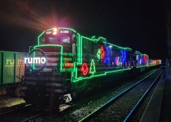 Natal: Trem Iluminado vai passar por Campinas no próximo dia 20 de dezembro