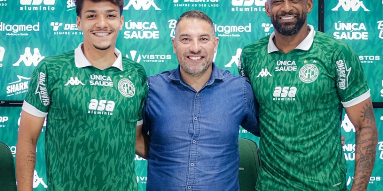 Apresentados, Rafael Donato e Nathan Melo projetam um Guarani forte para 2026