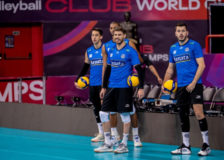 Vôlei Renata decide vaga na final do Mundial de Clubes contra o Perugia, neste sábado