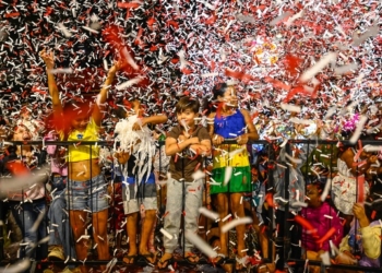 Espetáculo ‘Natal Caminhos dos Sonhos’ reúne cerca de 1,5 mil pessoas no Nova Europa