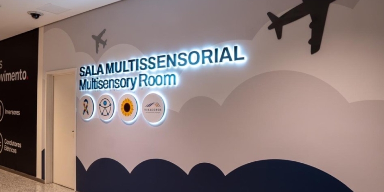 Viracopos inaugura Sala Multissensorial para acolhimento de pessoas neurodivergentes