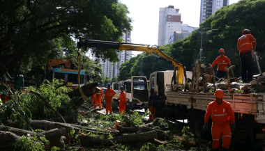 Dois dias após ciclone, SP ainda tem 800 mil moradores sem energia